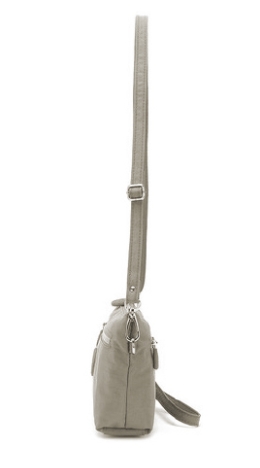 Saleys Travel Bags Free Spirit -Crinkle Collection: Double Zip Sling - Sand - Image 3