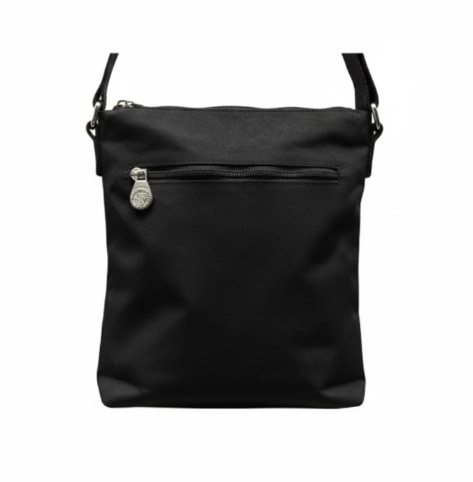 Saleys Travel Bags Free Spirit -Crinkle Collection: Large Crossbody - Black - Image 2
