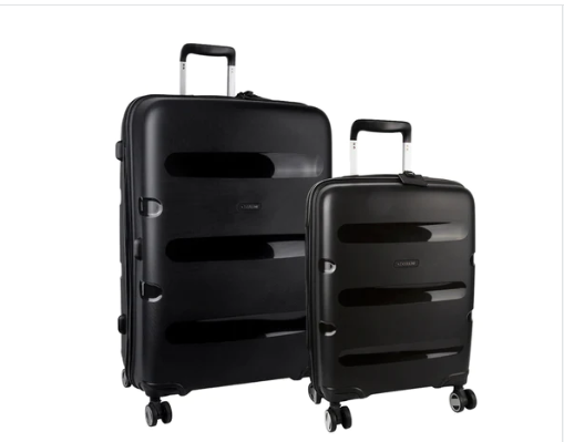 Buy Safari Hue 8 Wheels 55 Cms Small Cabin Trolley Bag Hard Case  Polycarbonate 360 Degree Wheeling System Luggage, Trolley Bags for Travel,  Suitcase for Travel, Multicolour at