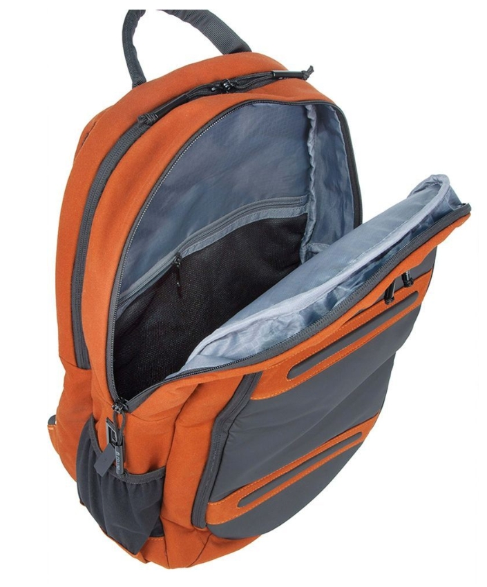 Saleys Travel Bags Cellini Explorer Pro Large Business Backpack with Shockproof Pocket -Rust - Image 3