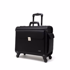 Tosca 4-Wheel Laptop Pilot Case 1680/D polyester material