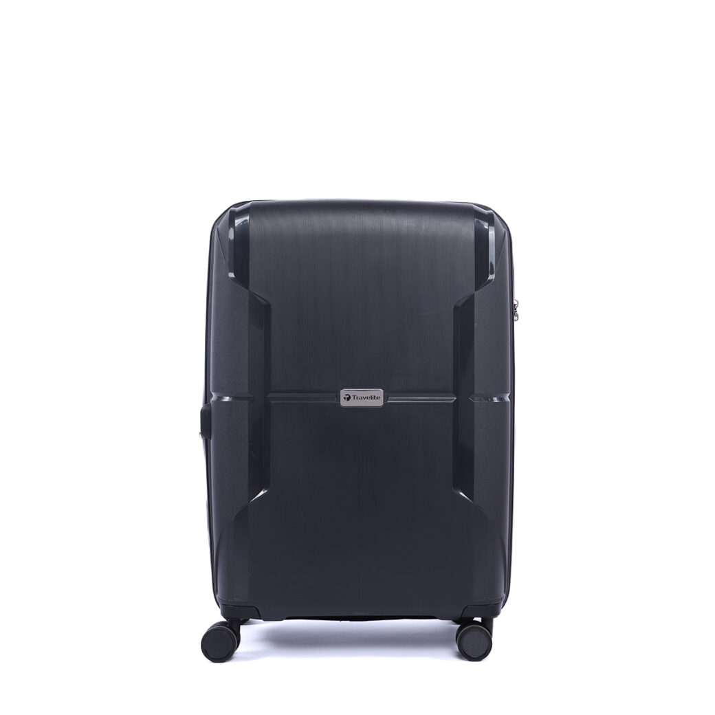 TRAVELITE SANTIAGO 78CM TROLLEY CASE -BLACK - Image 3