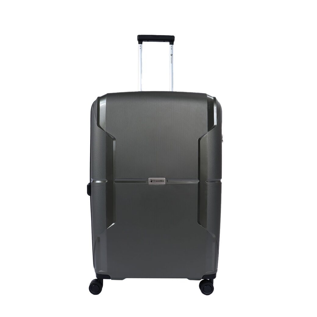 TRAVELITE SANTIAGO 66CM TROLLEY CASE -KHAKI
