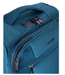 Saleys Travel Bags Voyager Istria Medium 4 Wheel Trolley Case -Teal - Image 4