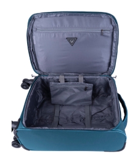 Saleys Travel Bags Voyager Istria Medium 4 Wheel Trolley Case -Teal - Image 2