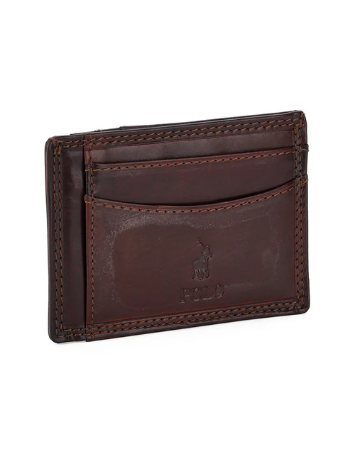 Polo Kenya Credit Card W Top Flap -brown