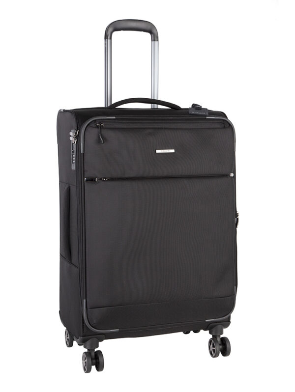 Cellini Smartcase Medium 4 Wheel Trolley Case black