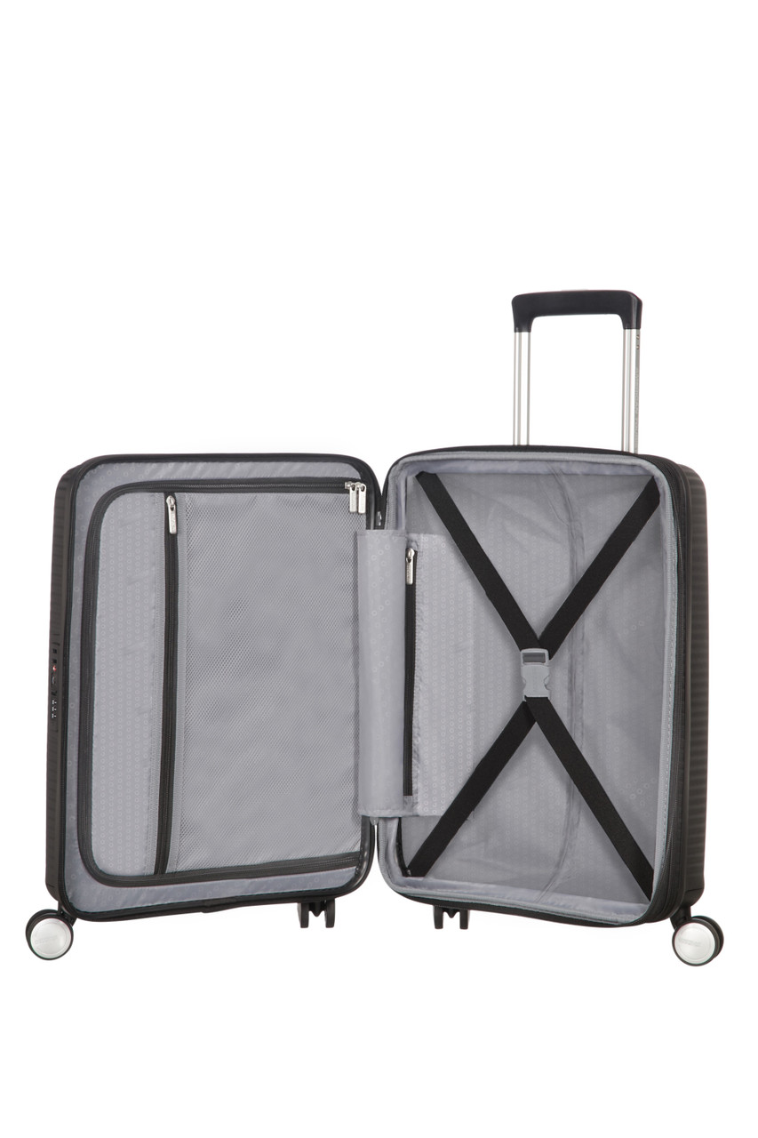 Saleys Travel Bags American Tourister Soundbox Exp Spinner 55cm - Black - Image 7