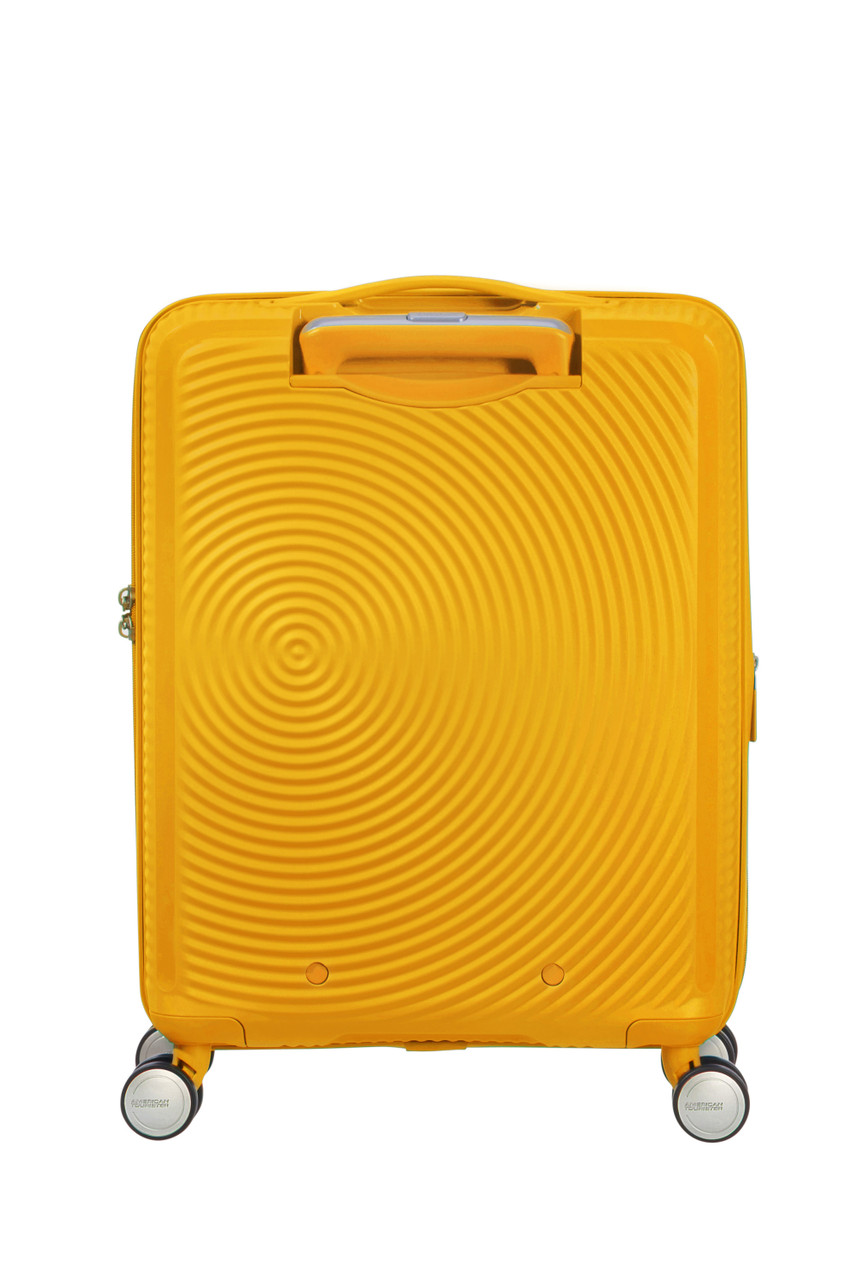 Saleys Travel Bags American Tourister Soundbox Exp Spinner 55cm - Golden Yellow - Image 6
