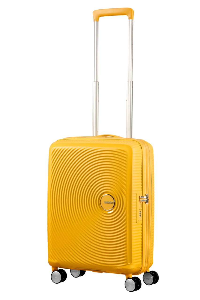 Saleys Travel Bags American Tourister Soundbox Exp Spinner 55cm - Golden Yellow - Image 2