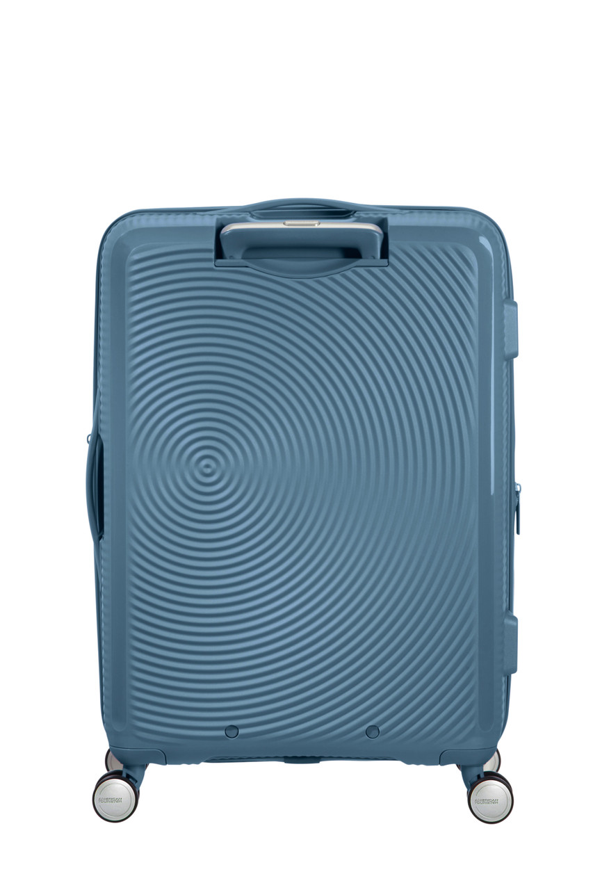 Saleys Travel Bags American Tourister Soundbox Exp Spinner 67cm - Stone Blue - Image 2