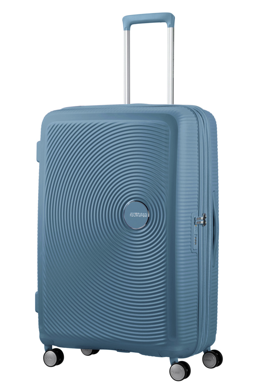 American Tourister Soundbox Exp Spinner 77cm - Stone Blue - Image 4