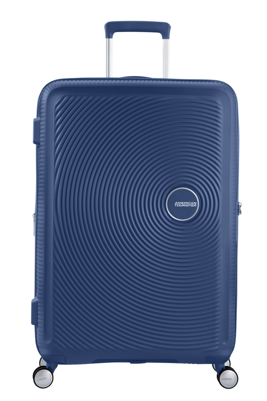 Saleys Travel Bags American Tourister Soundbox Exp Spinner 77cm - Mid Navy - Image 3