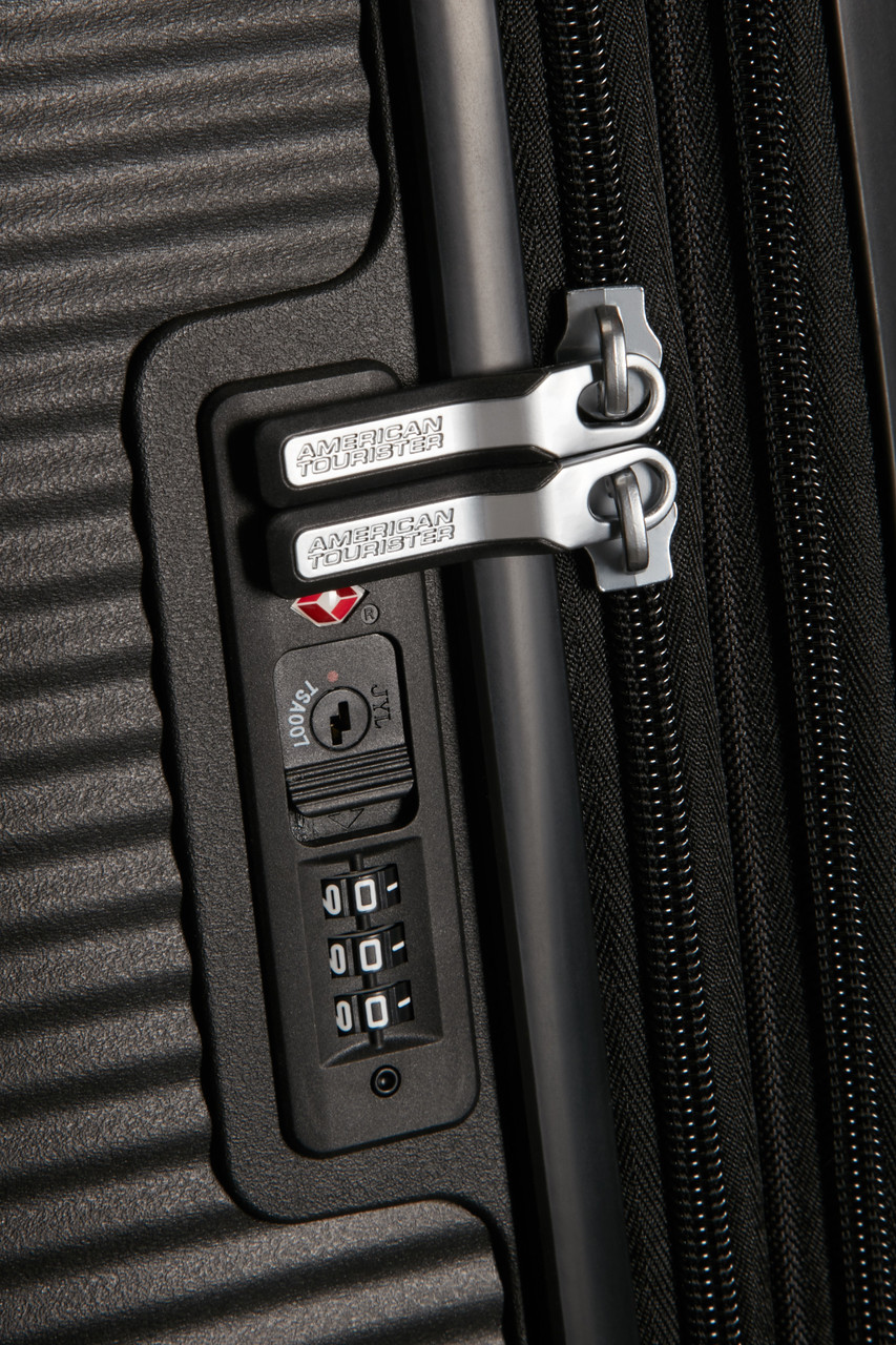 Saleys Travel Bags American Tourister Soundbox Exp Spinner 55cm - Black - Image 4