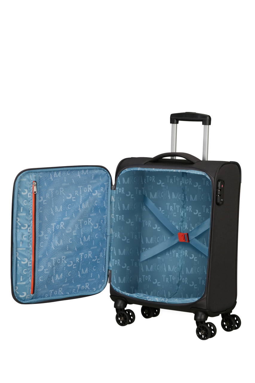 Saleys Travel Bags American Tourister: Sea Seeker Spinner 55cm - Black - Image 4