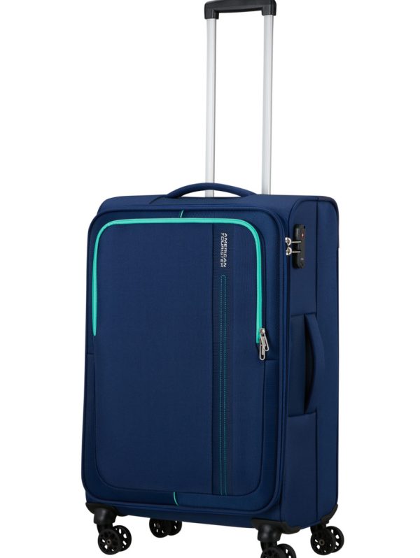 American Tourister: Sea Seeker Spinner 68cm - Combat Navy