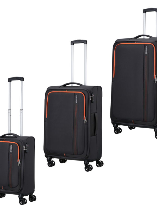American Tourister: Sea Seeker 3 piece set - Black