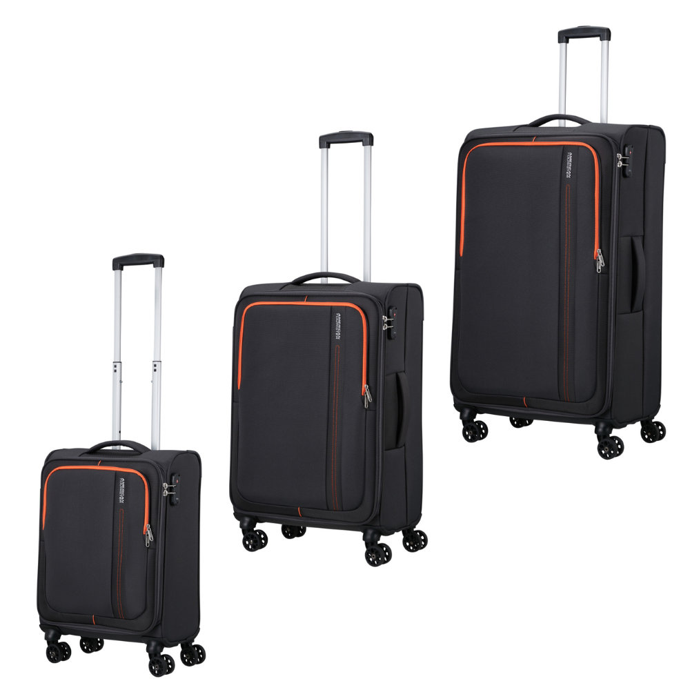 Saleys Travel Bags American Tourister: Sea Seeker 3 piece set - Black