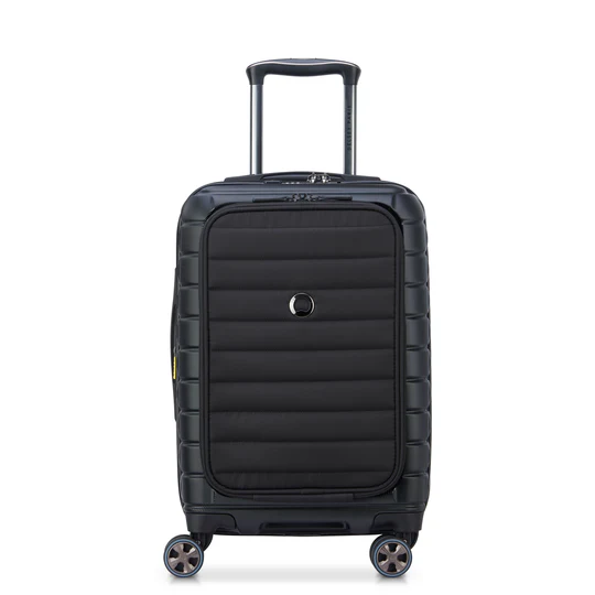 DELSEY SHADOW 5.0 Cabin suitcase - S Expandable Business (55cm)-BLACK