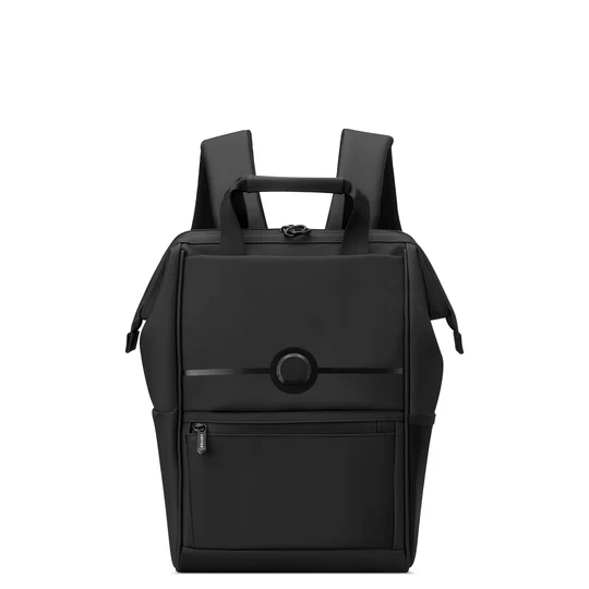 DELSEY TURENNE SOFT BACK PACK - Back Pack (PC Protection 14")-BLACK