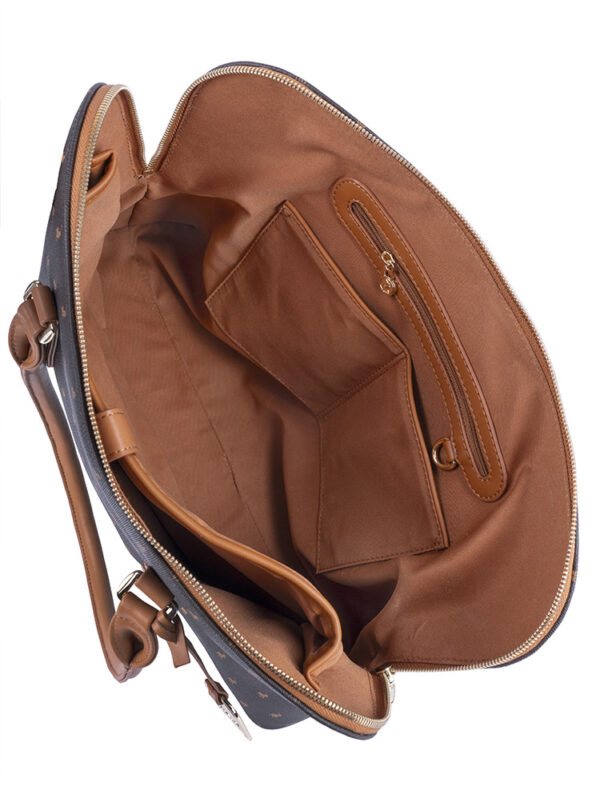 Polo Iconic Laptop Bag BROWN Saleys Travel Bags