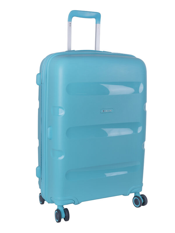 Cellini Cruze Medium 4 Wheel Trolley Case-CERAMIC TURQUOISE
