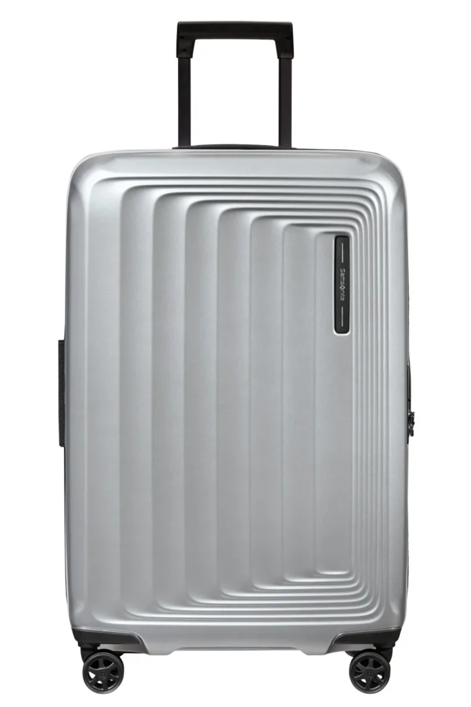 Saleys Travel Bags SAMSONITE Nuon Spinner (4 wheels) 69cm-SILVER