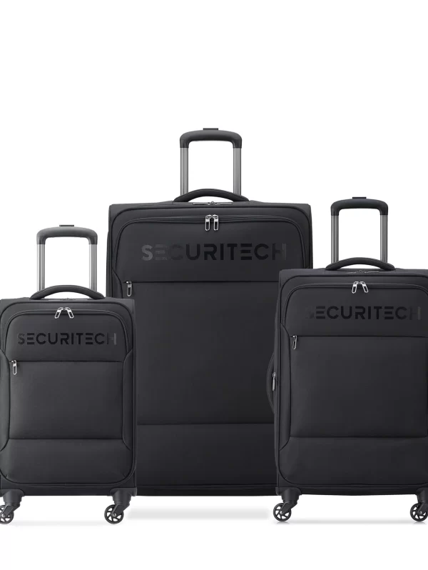 DELSEY SECURITECH  VANGUARD 3-Piece Set-BLACK