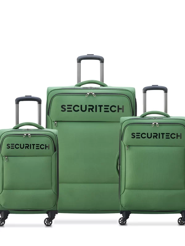 DELSEY SECURITECH VANGUARD 3-Piece Set -GREEN