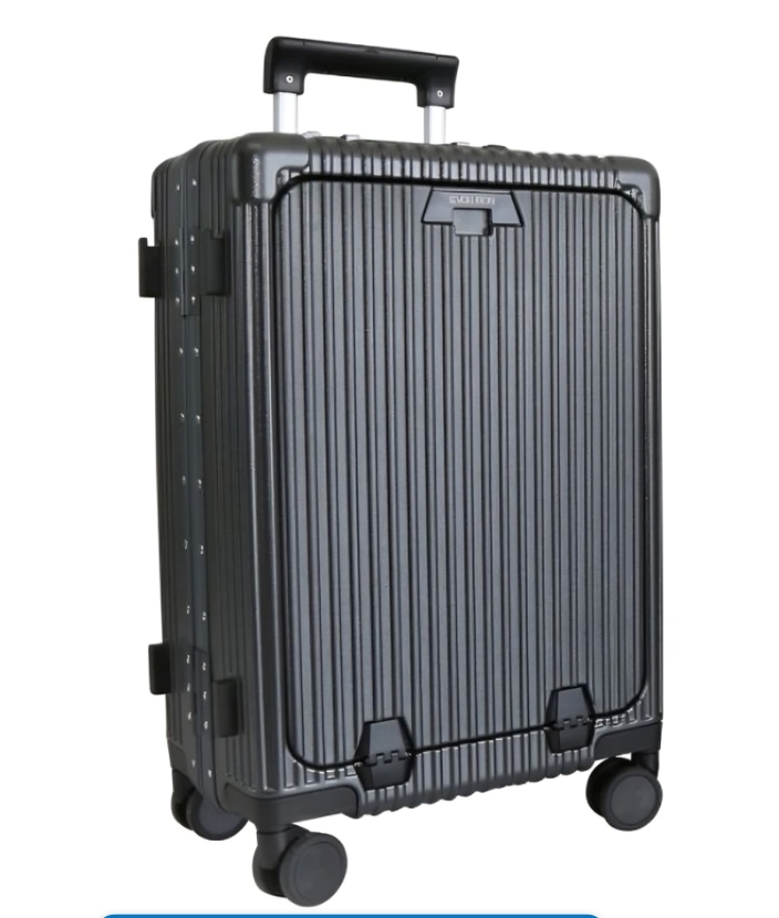 Saleys Travel Bags EVOLUTION PC EXECUTIVE FRAME BUSINESS CASE ALUMINIUM-GREY