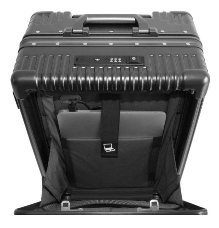 Saleys Travel Bags EVOLUTION PC EXECUTIVE FRAME BUSINESS CASE ALUMINIUM-GREY - Image 3