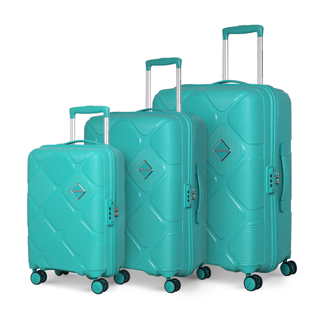 American Tourister Instavibe Luggage Set | Mint