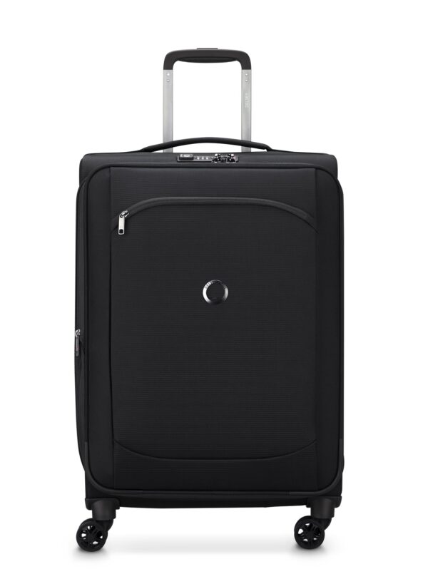 DELSEY MONTMARTRE AIR 2.0 Cabin suitcase - S expandable (55cm)-BLACK