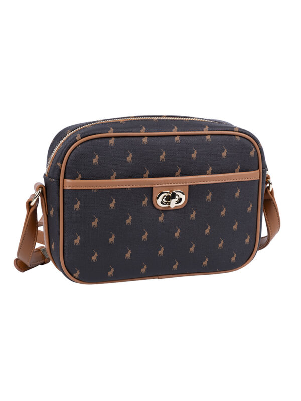 Polo Iconic Camera Bag-BROWN