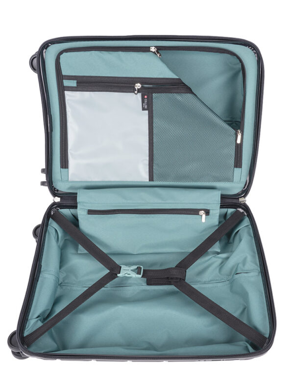 Cellini Rapido 4 Wheel Carry On Trolley-BLACK - Image 2