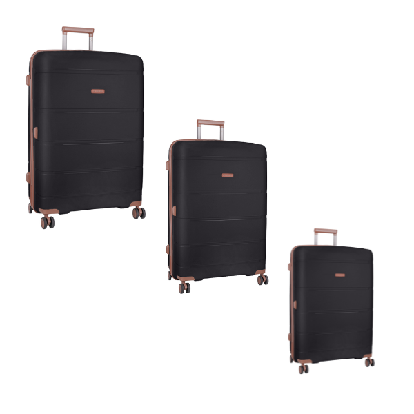3 Piece Set Cellini Monte Carlo - Black