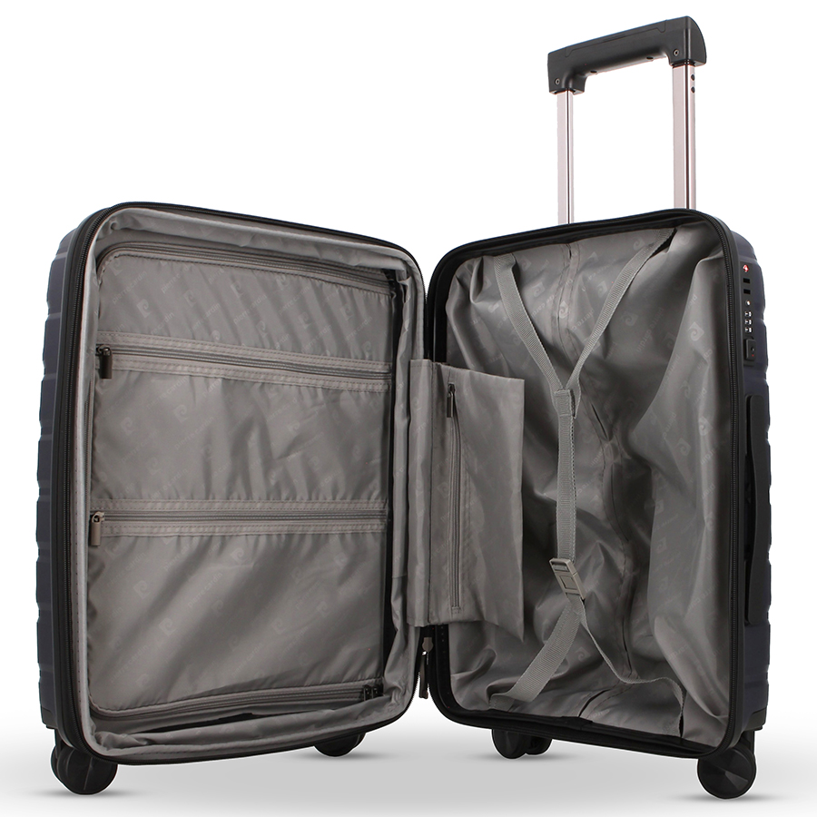 Saleys Travel Bags Pierre Cardin Monterrey Hard Case Medium Dark Navy - Image 6