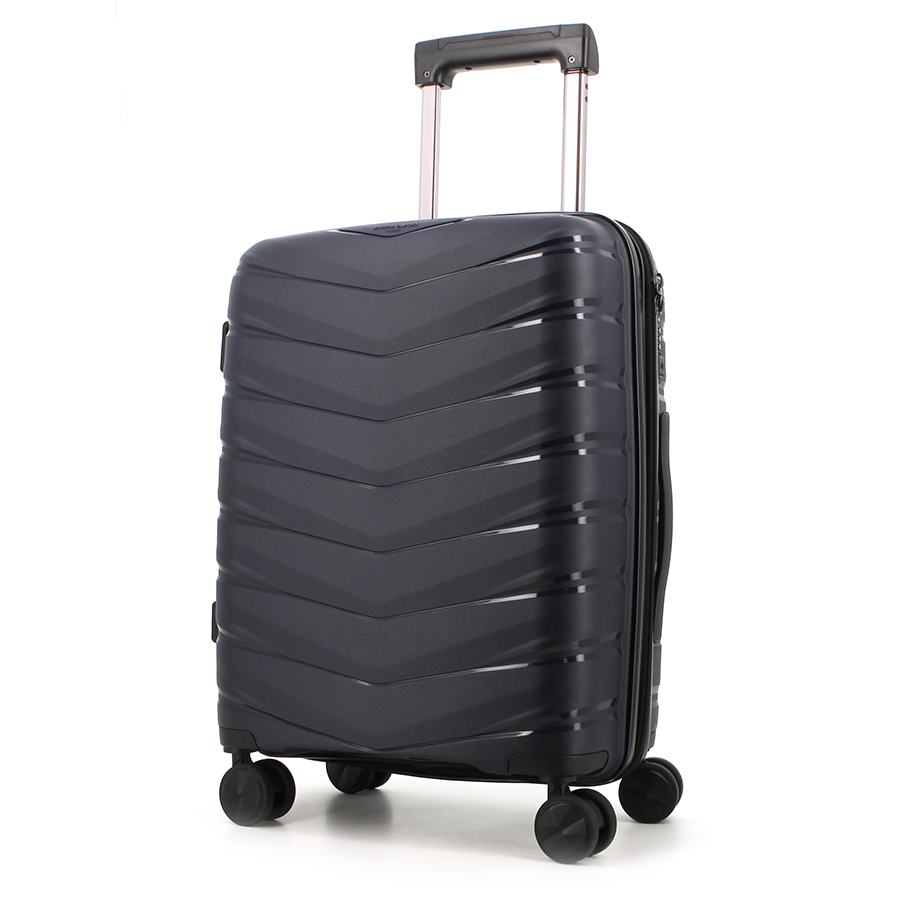 Saleys Travel Bags Pierre Cardin Monterrey Hard Case Medium Dark Navy - Image 4