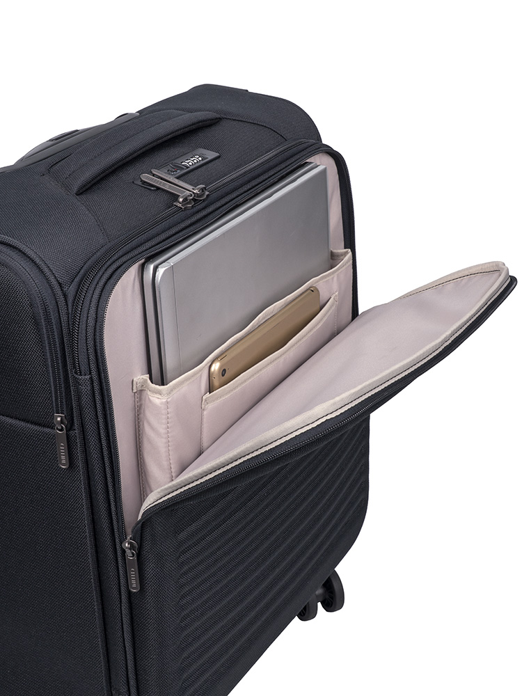 Saleys Travel Bags Cellini Destiny Carry On 4 Wheel Trolley Case - Available in 2 Colors - Image 4