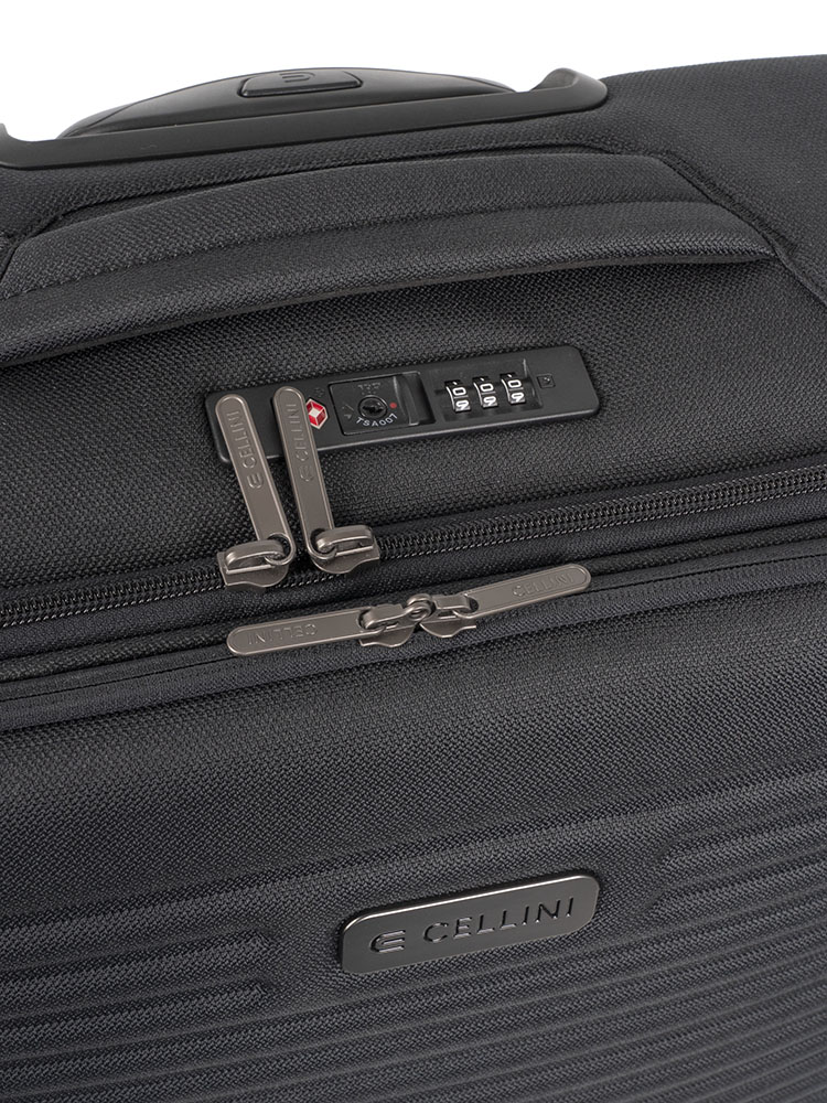 Saleys Travel Bags Cellini Destiny Carry On 4 Wheel Trolley Case - Available in 2 Colors - Image 5