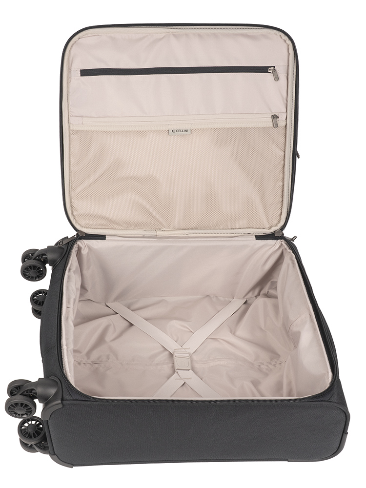 Saleys Travel Bags Cellini Destiny Carry On 4 Wheel Trolley Case - Available in 2 Colors - Image 6