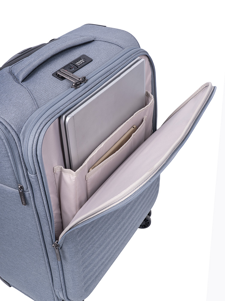 Saleys Travel Bags Cellini Destiny Carry On 4 Wheel Trolley Case - Available in 2 Colors - Image 11