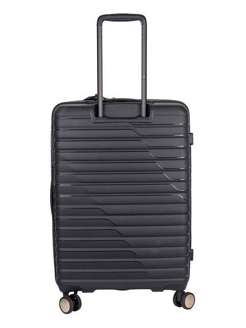 Saleys Travel Bags Cellini Allure Hardshell Medium 4 Wheel Trolley Case - Black - Image 5