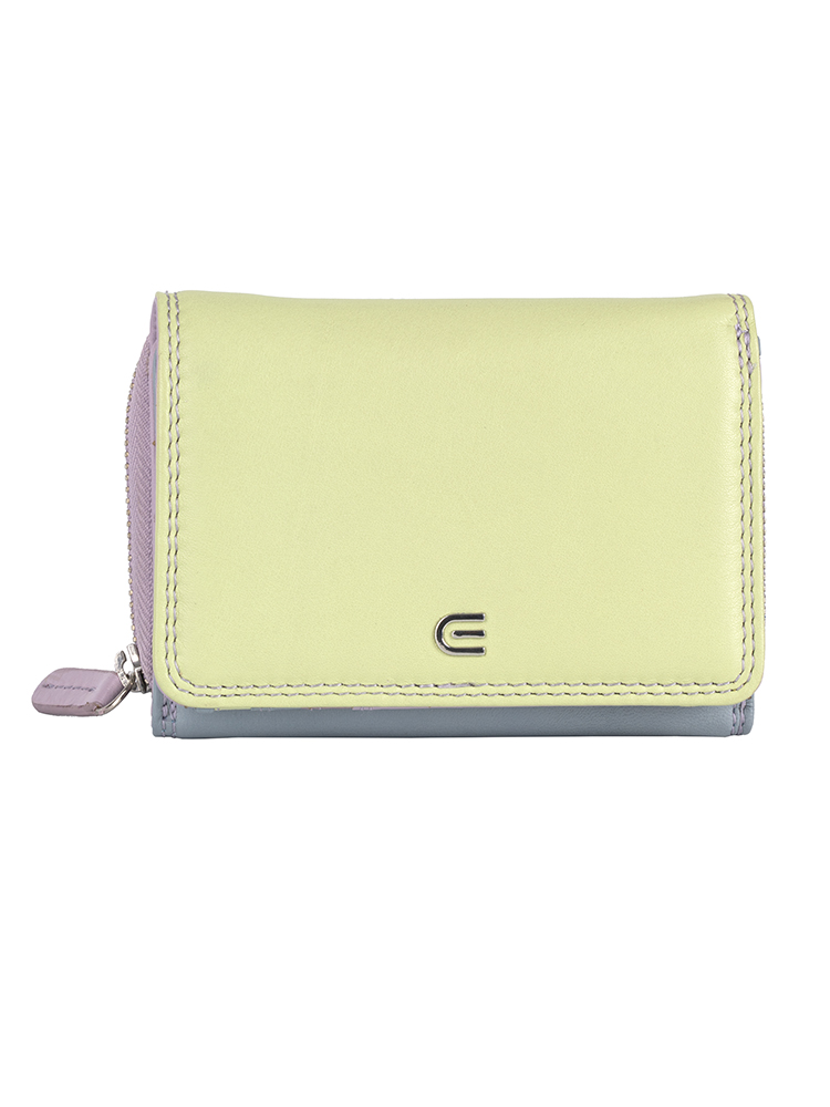 Saleys Travel Bags Cellini Diva Small Trifold Purse - Green - Image 3