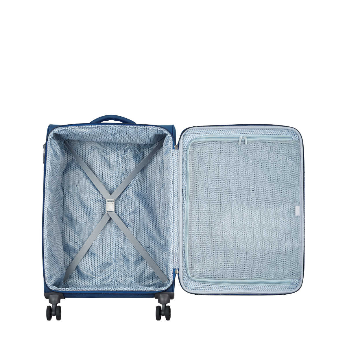 Saleys Travel Bags DELSEY CARACAS 55CM TROLLEY CASE - Blue - Image 2