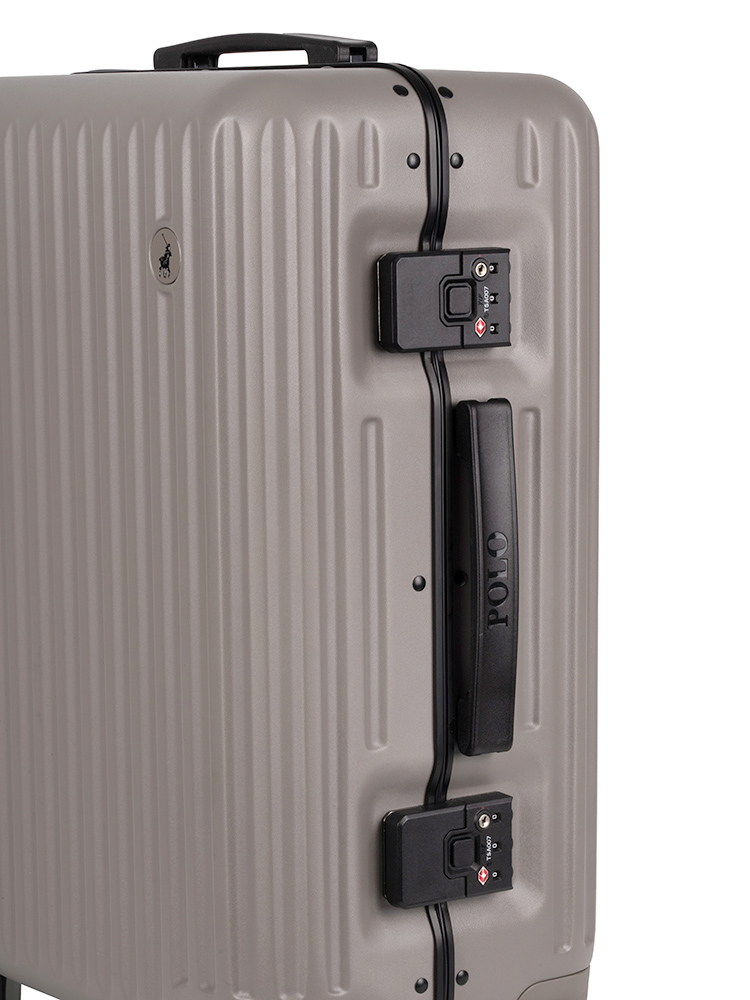 Saleys Travel Bags Polo Knox 4 Wheel Trolley Carry On - Dune - Image 3