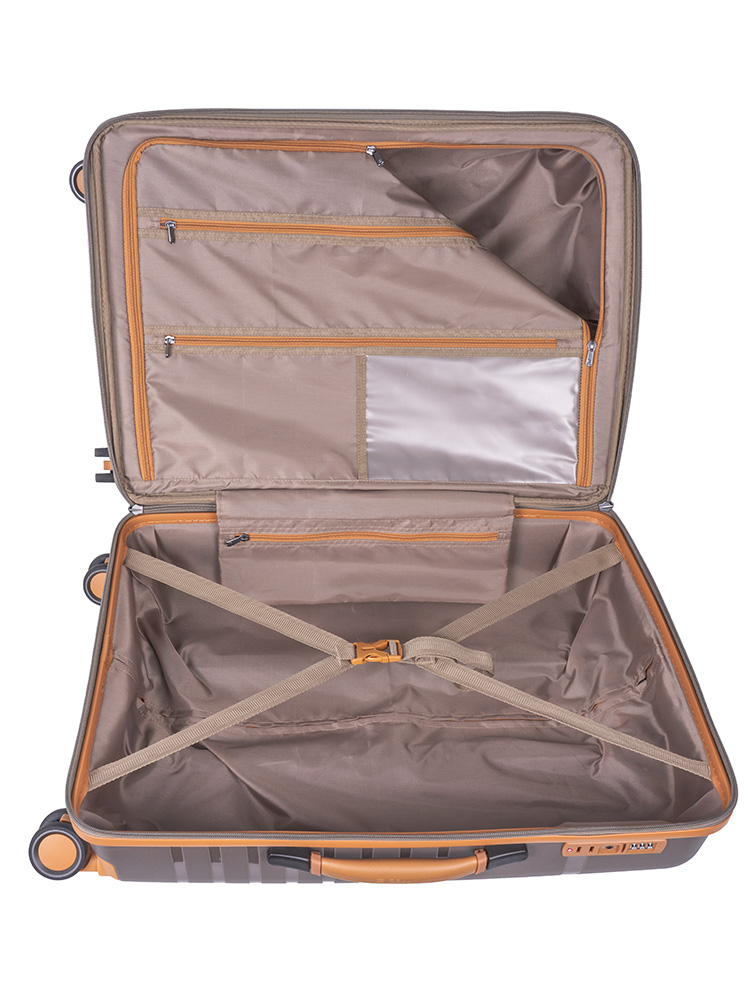 Saleys Travel Bags Cellini Royale Medium 4 Wheel Trolley - Champagne - Image 3