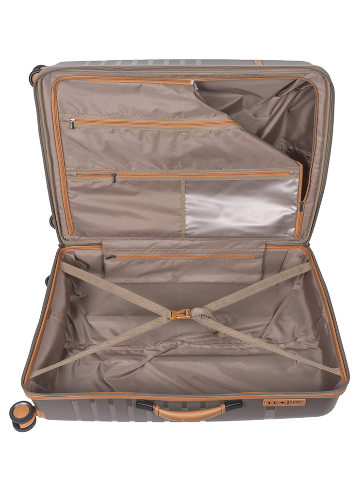 Saleys Travel Bags Cellini Royale Large 4 Wheel Trolley - Champagne - Image 3