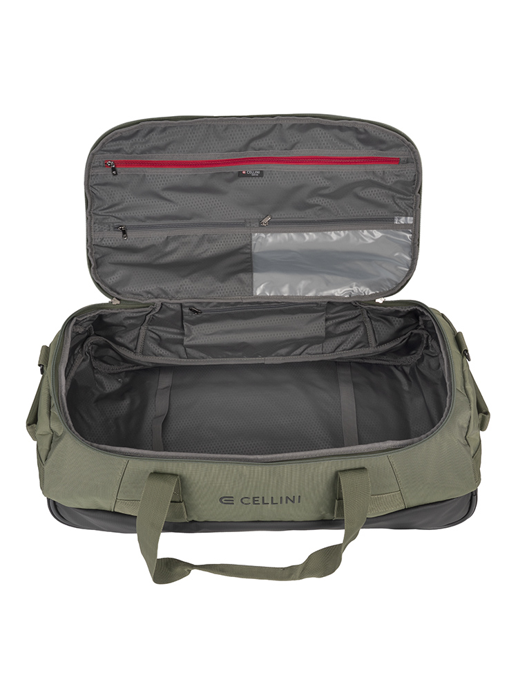 Saleys Travel Bags Cellini Venture Large Backpack Duffel Bag - Green - Image 2