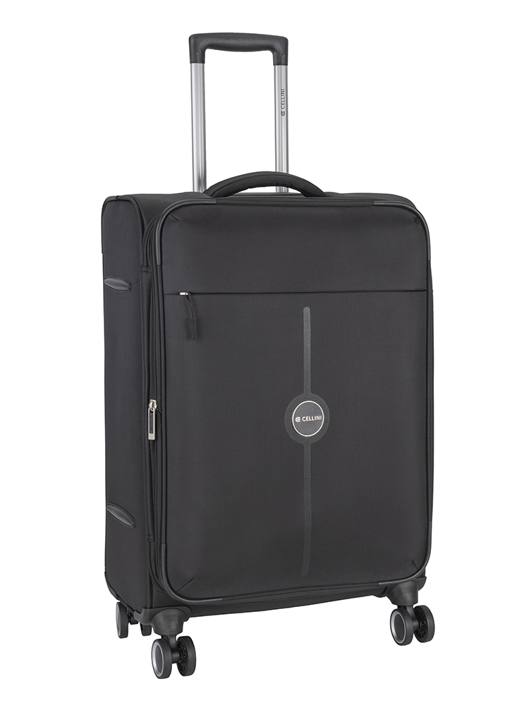 Saleys Travel Bags Cellini Rapido Medium 4 Wheel Trolley - Black